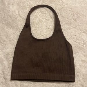 brown top